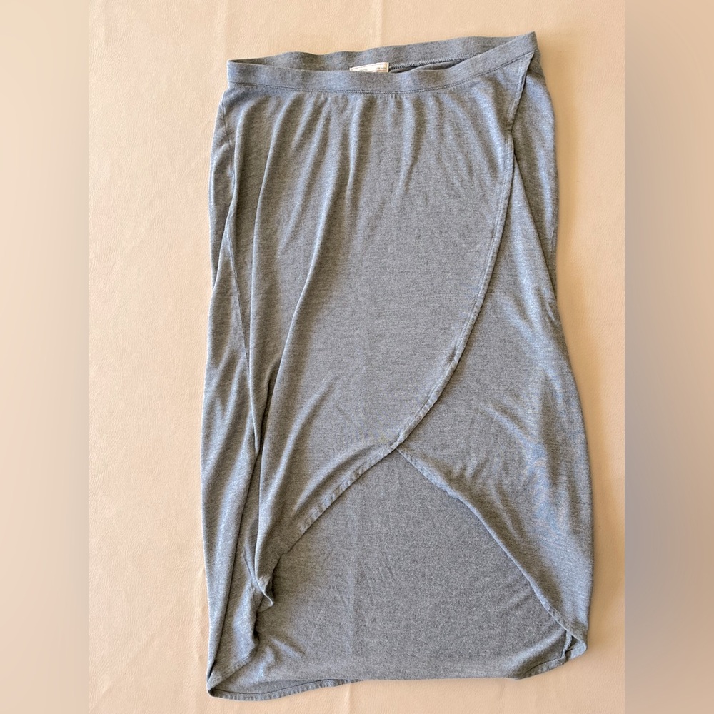 High-low midi Maternity skirt